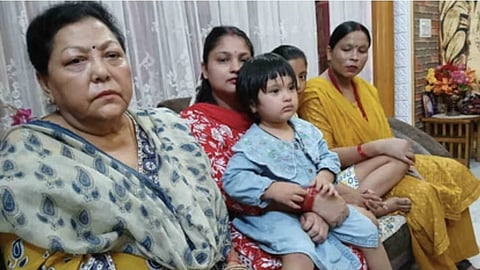 A Nepali family in Uttarakhand