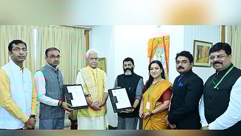 An MoU has been signed between HRDS India & Divisional Commissioners Jammu/Kashmir for building houses damaged during Ops Sindoor & recent floods. HRDS India will build 1500 free houses. These 3-bedroom houses will incorporate modern features for comfort & safety.