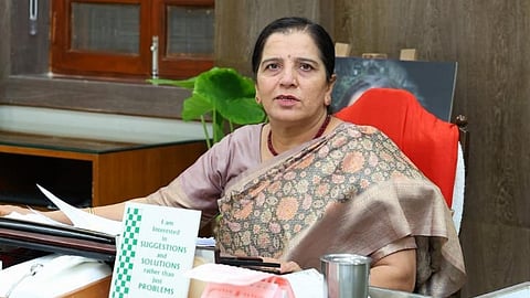 Hansraj College Principal Professor Dr. Rama Sharma