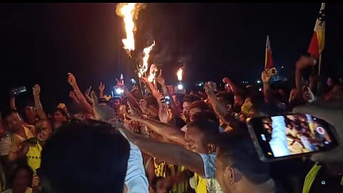 The suspension of two police officers following alleged excesses on demonstrators in Assam’s Dhubri district has sparked outrage, prompting the AKRSU to call a 12-hour bandh.