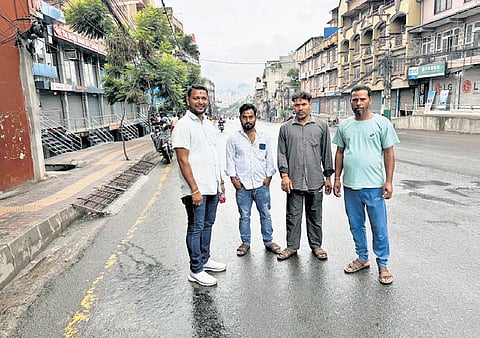 Plumbers from Kendrapara in Kathmandu, Nepal.
