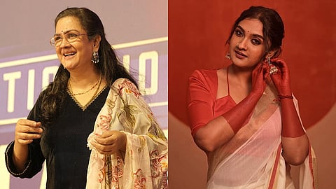 Urvashi (L) and daughter Teja Lakshmi (R) to star in Paablo Paarty