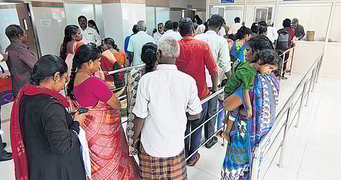 The hospital, inaugurated on August 9, records a daily footfall of over 2,500 patients