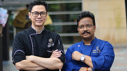 Chef Augusto Cabrera and Chef Shiv Parvesh