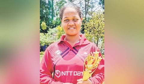 15-year-old Pangi Karuna Kumari has earned a place in the Indian squad for the first-ever Women’s T20 World Cup for the Blind.