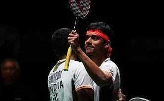 The world No.9 duo defeated Chinese Taipei's Bing-Wei Lin and Chen Cheng Kuan 21-17, 21-15 to make their first final of the season after six semifinal heartbreaks.