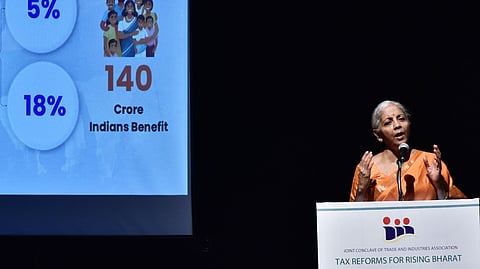 Union Finance Minister Nirmala Sitharaman.