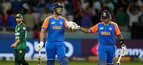 Shivam Dube & Suryakumar Yadav guided India to a six wicket against Pakistan on Sunday