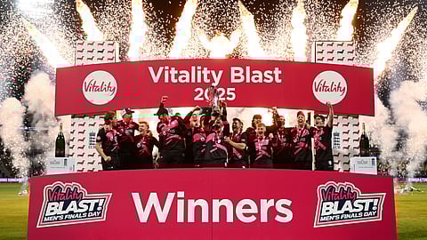Somerset, beaten in last season's final by Gloucestershire, joined Hampshire and Leicestershire with three titles, following their wins in 2005 and 2023.