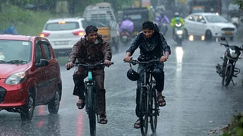 Wind speeds may reach up to 55 km per hour, according to the forecast.