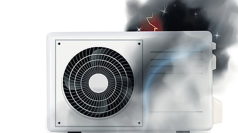 Speaking to TNIE, Kachiguda ACP Y Harish Kumar said that around 3.30 pm, the two children who were awake noticed sparks from the AC unit.