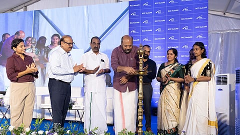 Industries Minister P Rajeeve laid the foundation stone for the facility on Sunday.