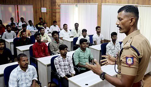 Vellore Superintendent of Police A Mylvahanan has launched ‘Police Social Responsibility’ to guide unemployed youth.