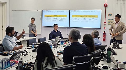 MP M Sribharat undertook a study visit to Singapore.