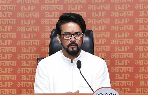 Former Union minister Anurag Thakur said "infiltrators first politics" seems to be the sole agenda of Rahul Gandhi.