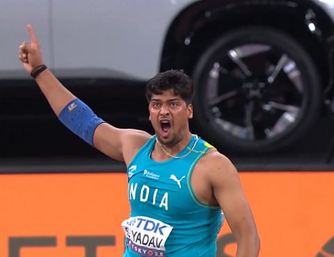 Outperforming the likes of Neeraj Chopra and Julian Weber in his debut World Championship is a nice feeling, but India's new-found javelin throw talent Sachin Yadav.