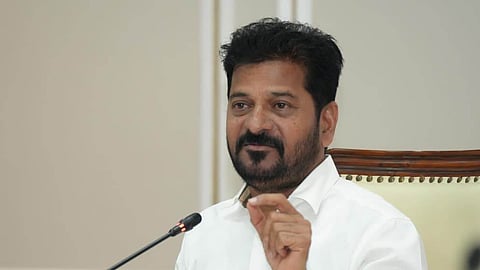 Chief Minister A Revanth Reddy reviews Telanganas education policy at the Secretariat.