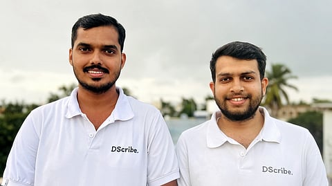 Unriddle Technologies Pvt Ltd founders Akshay V Nayak and Karthik B S.
