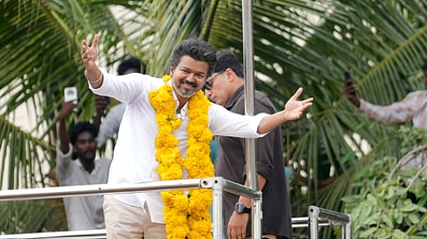 TVK leader and Actor Vijay