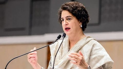 Congress MP Priyanka Gandhi Vadra.