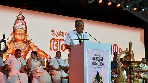 Referring to the legal challenges raised against the Sangamam, Pinarayi said attempts to block the initiative had no merit.