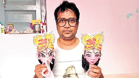 A native of Naguan village in Korei block of Jajpur district, Sanjeet has long been connected with culture.