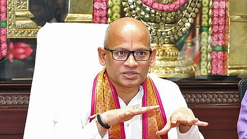 TTD Additional Executive Officer, Venkaiah Chowdhary.