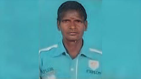 Deceased tank operator M Manickam.