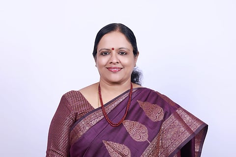 Girija Subramanian, the CMD of New India Assurance, the official insurance provider for the scheme introduced by NORKA.
