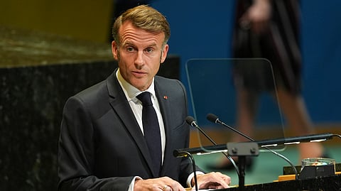 French President Emmanuel Macron
