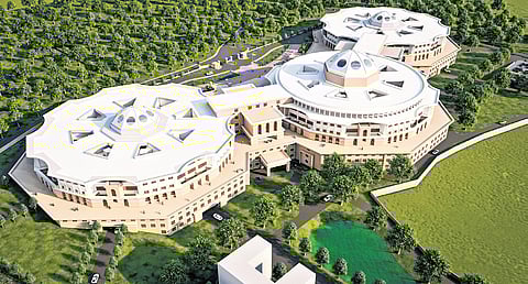 Model of the Judicial City.