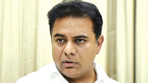 BRS working president KT Rama Rao.