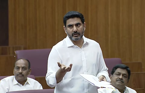 HRD and IT Minister Nara Lokesh