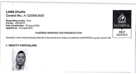 In collaboration with the State Tiger Strike Force of Madhya Pradesh, Interpol Headquarters in France has issued a Red Corner Notice against Tarke Lama, an international tiger smuggler and a citizen of Nepal.
