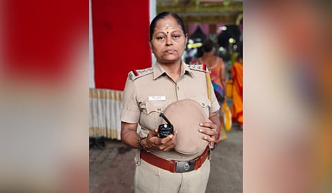 The deceased was identified as R Banumathi (52), an inspector of the All-Women Police (AWPS) Coimbatore South Range.