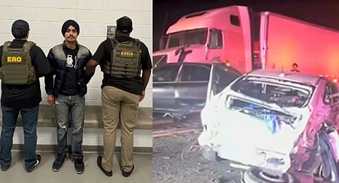 The California Highway Patrol (CHP) Traffic Crash Report states that Parthap Singh drove at an unsafe speed and failed to stop for traffic and a construction zone.
