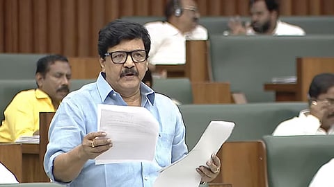 Minister Kandula Durgesh has expressed concern over the food poisoning incident where as many as 47 students fell ill due to food poisoning.