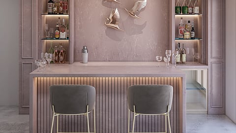 Specta Lavender Crest Home Bar