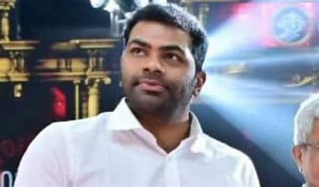 TVK campaign general secretary Aadhav Arjuna