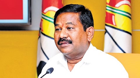 Social Welfare Minister Dr Dola Sree Bala Veeranjaneya Swamy.