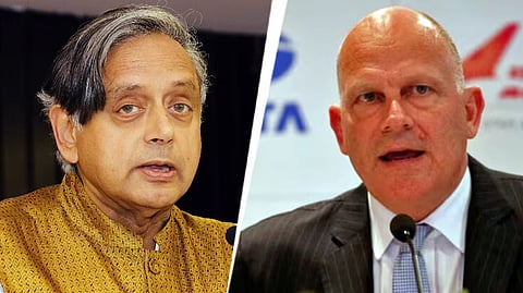 Congress MP Shashi Tharoor said he has wrote to Air India MD Campbell Wilson, expressing his concern over large scale AIE flight cancellations