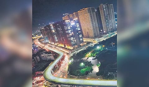 It is expected to cut travel time by 75 per cent between Paradise and Shamirpet, easing congestion on SH-1.