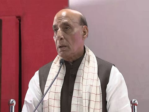 "Any misadventure from Pakistan in Sir Creek will receive decisive response," said Defence Minister Rajnath Singh in Kachchh