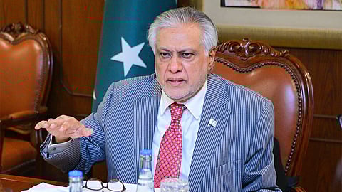 Pakistan's Deputy Prime Minister and Foreign Minister Ishaq Dar.
