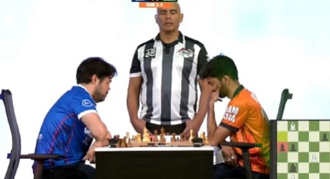 The 10-minute game ended in a draw, and Gukesh misses a big chance to win in the 5-minute game against Hikaru Nakamura.