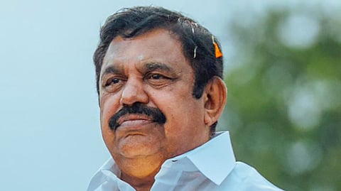 AIADMK general secretary Edappadi K Palaniswami