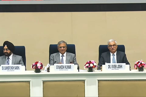 CEC Gyanesh Kumar announced the dates at the Election Commission press conference on Monday