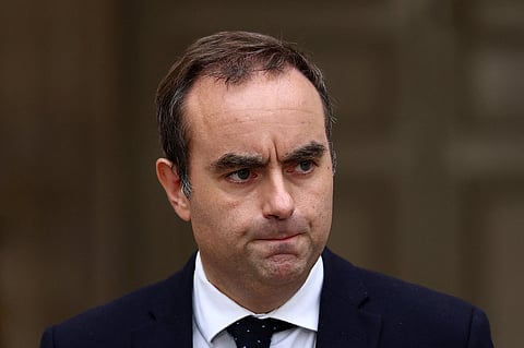 French outgoing Prime Minister Sebastien Lecornu