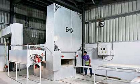 GCC’s first pet crematorium at Kannammapet in T Nagar.