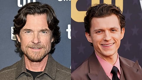 Jason Bateman (L), Tom Holland